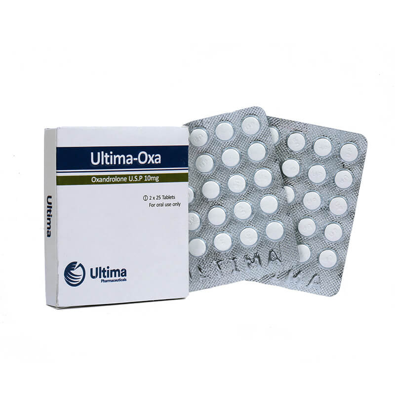 UltimaOxa 10mg 50tabs - Ultima Pharma - OxygenGym.org