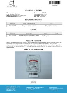 Clenbuterox (Clenbuterol) 40 mcg comprimés sachet de 100 comprimés