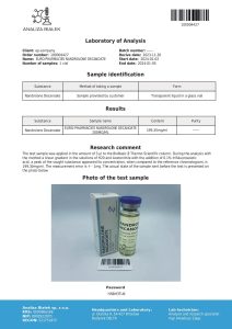 DÉCANOATE DE NANDROLONE 200 MG ML EuroPharma Labtest page 0001