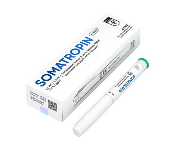 PEN HGH Somatropina Líquida 36iu - 12mg - 3ml - HILMA