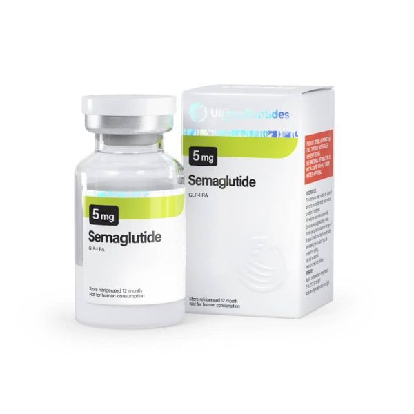 Ultima-Semaglutide 5mg - 1 vial x 5 mg - UltimaPeptides USA